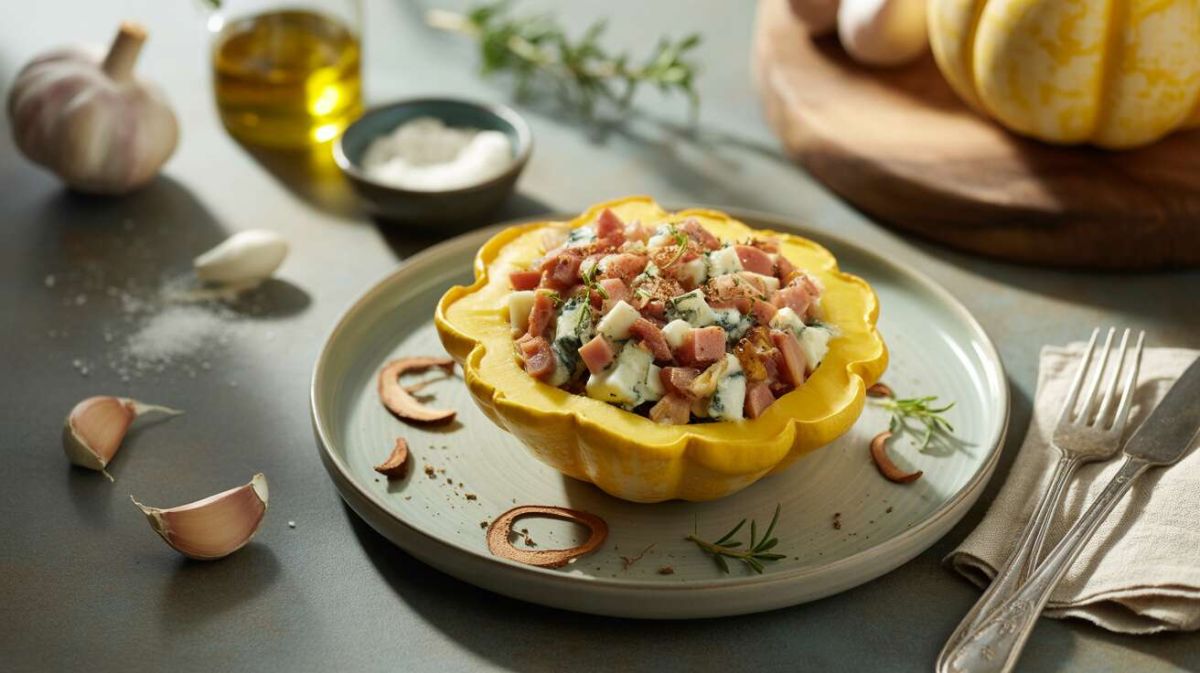 Pâtisson farci au bleu : une recette savoureuse à ne pas manquer