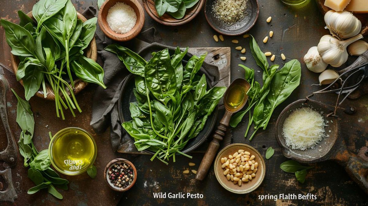 Le pesto à l'ail des ours : un goût printanier à savourer