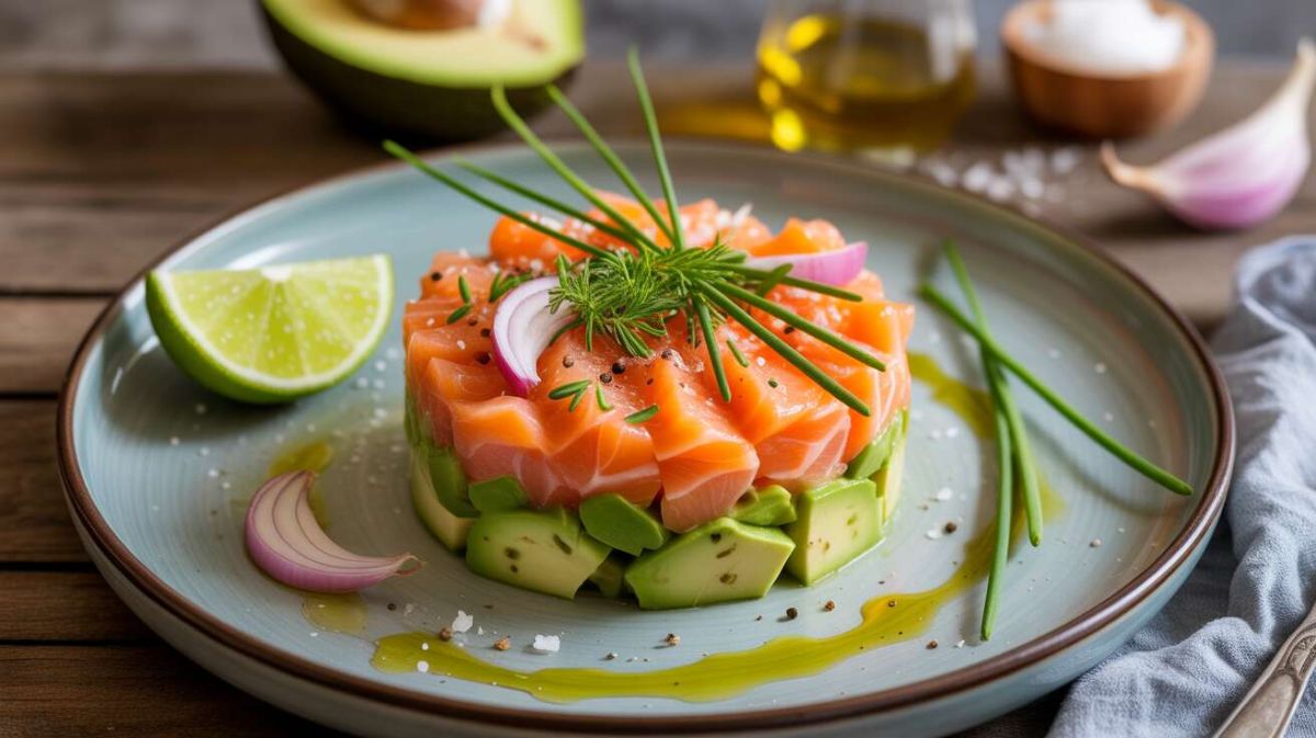 Un tartare de saumon et avocat à savourer sans modération