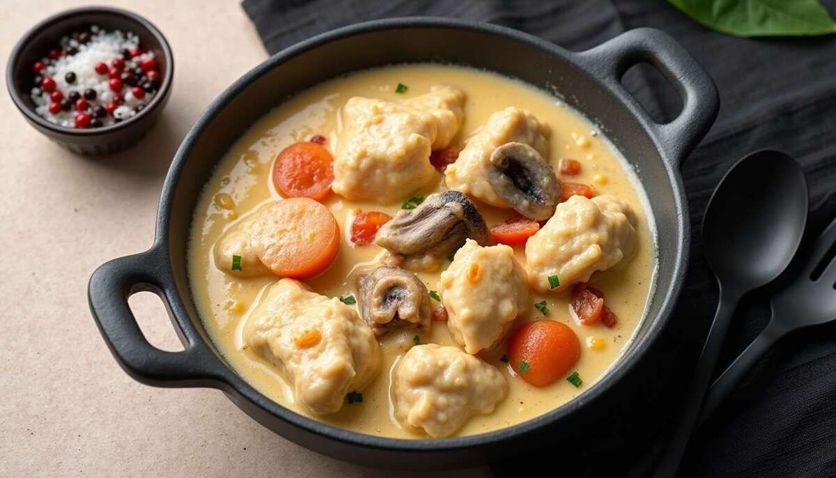 La blanquette de poulet, un délice familial à portée de main