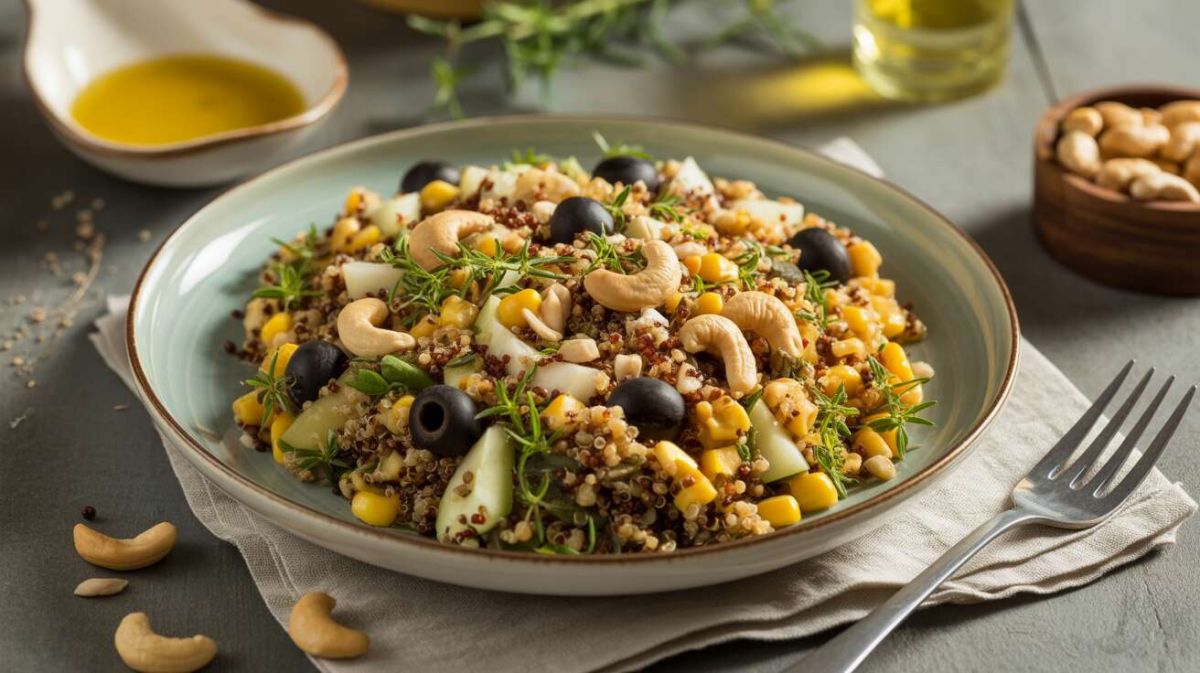 Une salade d'été pleine de fraîcheur pour un déjeuner léger et savoureux