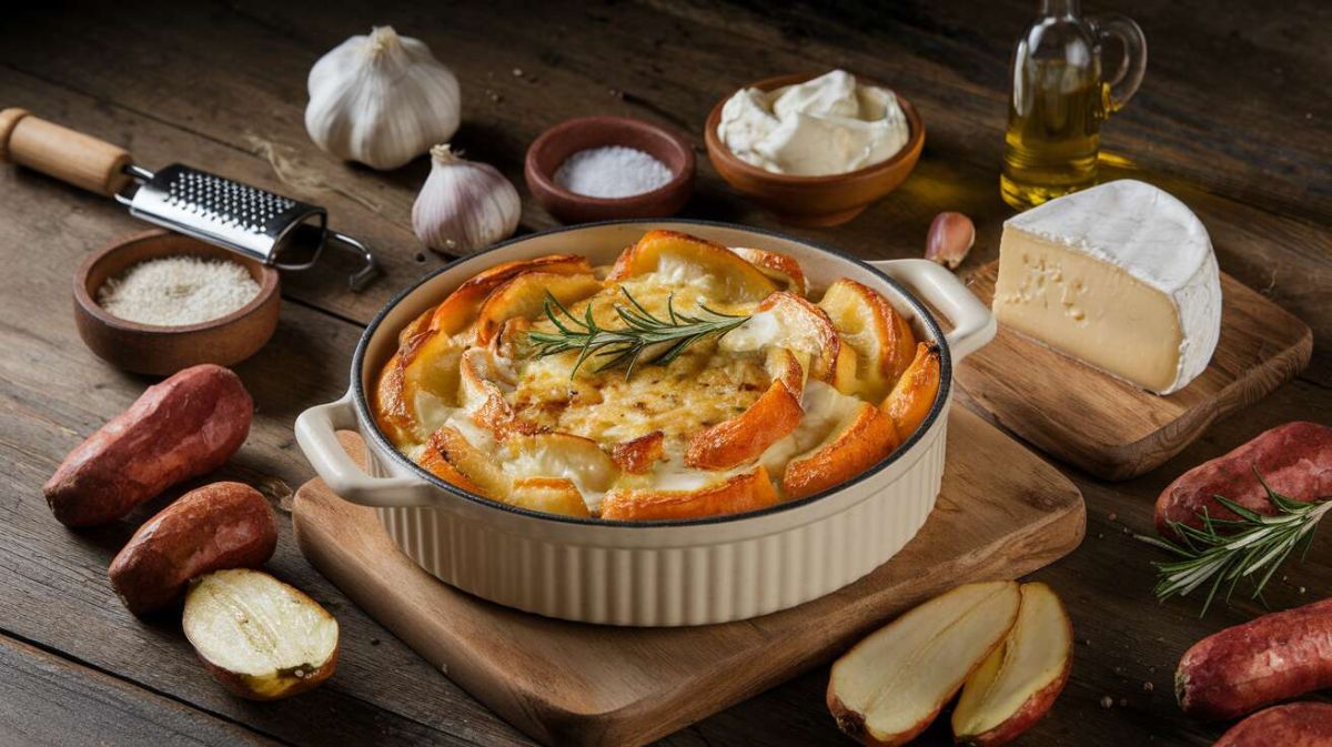 Gratin de potimarron et camembert : un délice réconfortant à savourer