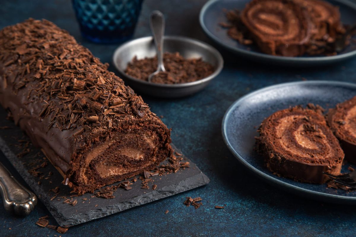 Les secrets d'une bûche de Noël au chocolat réussie