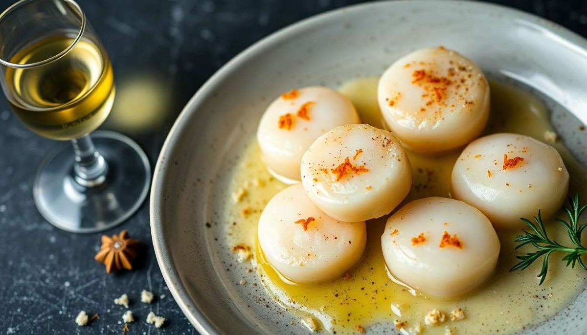 Le délice breton des coquilles Saint-Jacques