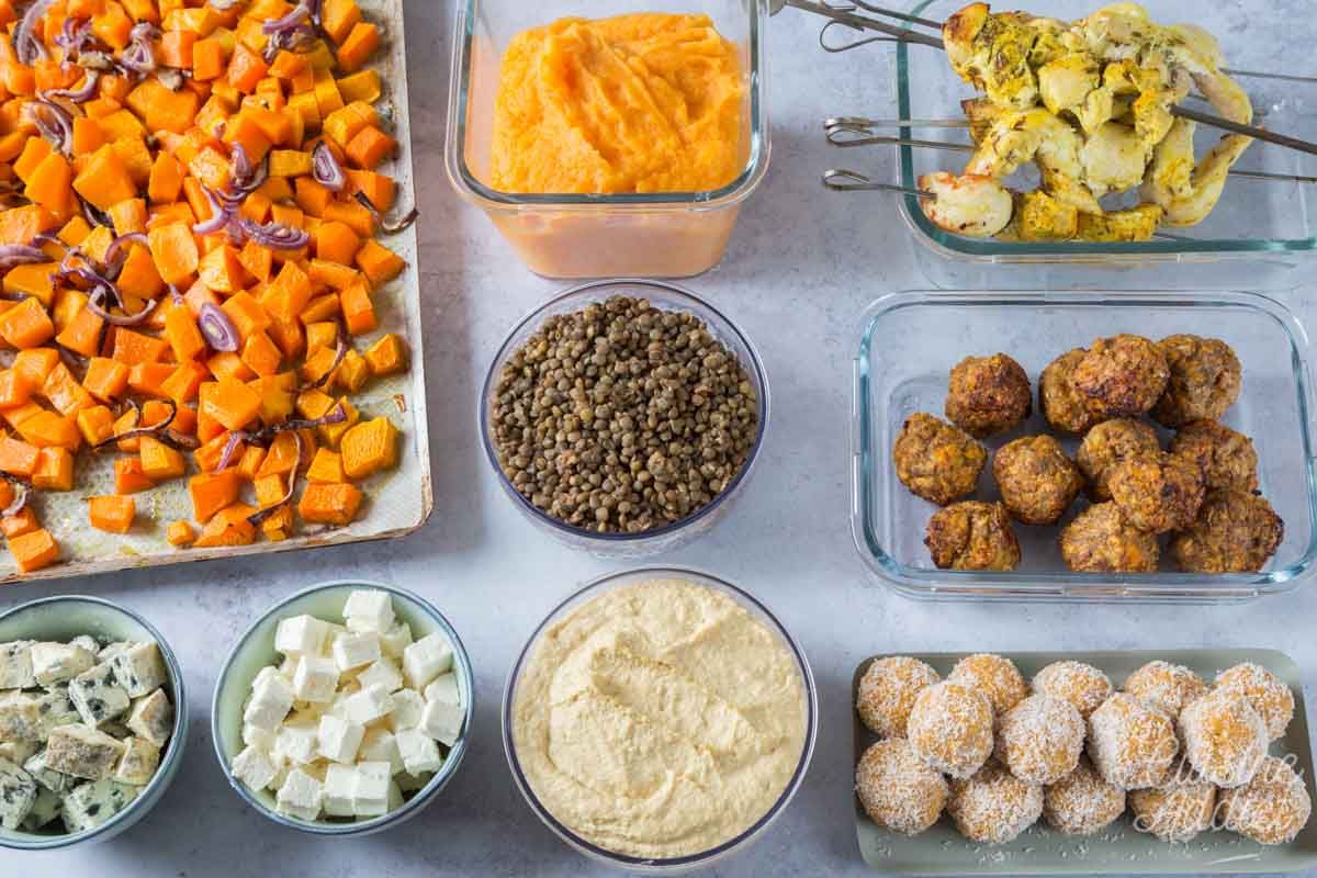 Pâtes à la courge, épinards et fourme d'Ambert