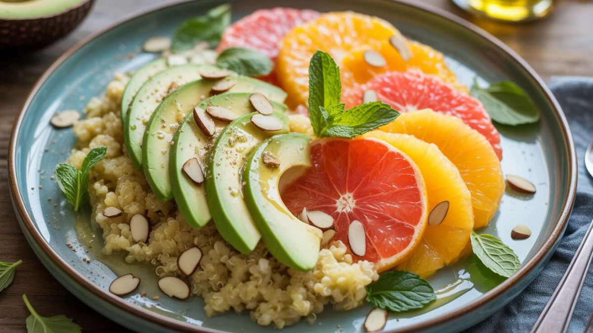 salade de quinoa aux agrumes : une recette légère et revitalisante