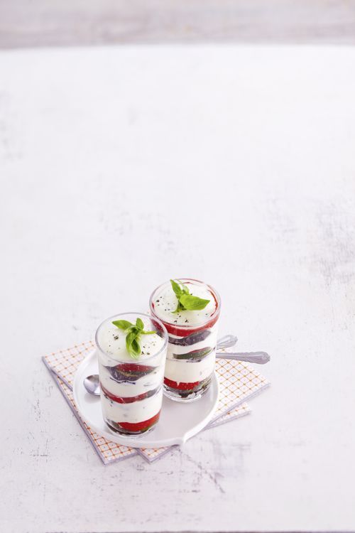 Terrines de légumes à la ricotta