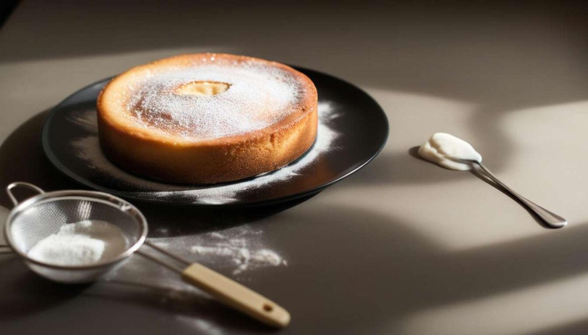 Un gâteau au yaourt léger et savoureux, sans sucre ajouté