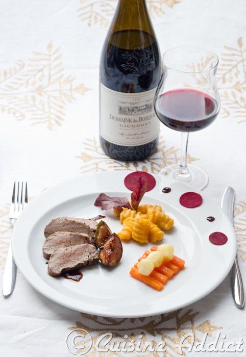 À la découverte des saveurs de Gigondas : un plat raffiné avec filet de sanglier