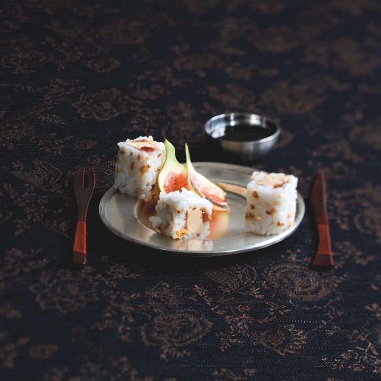 Des spring rolls raffinés au foie gras