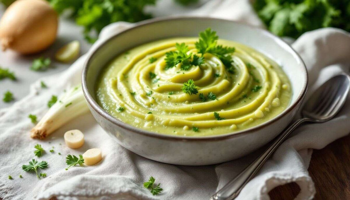 Une purée de céleri-rave à la crème à essayer d'urgence