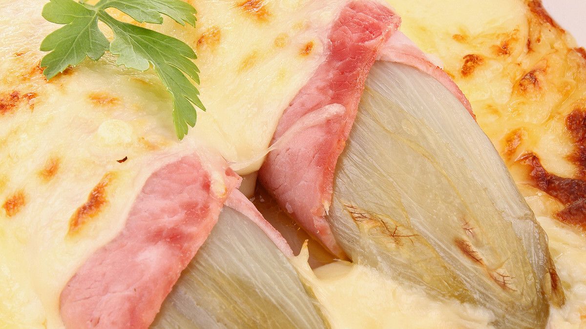 Recette légère d’endives au jambon