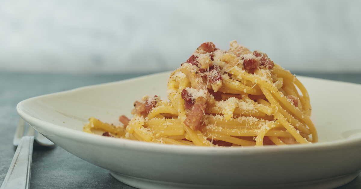 Une carbonara signée Basque qui séduira les gastronomes