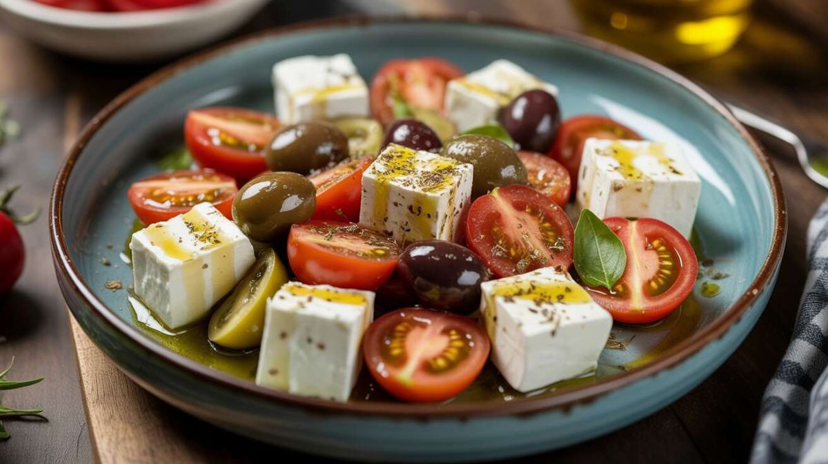 Découvrez la salade de tomate et feta : un délice méditerranéen à savourer