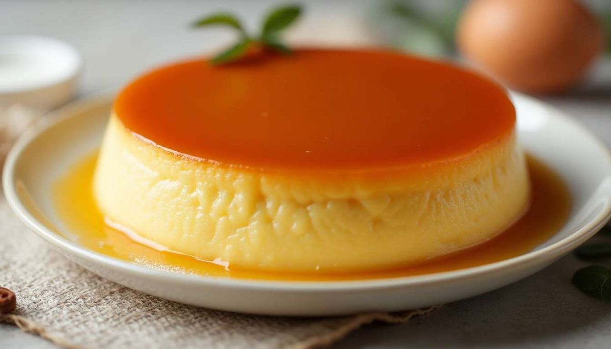 découvrez le flan au caramel facile et savoureux