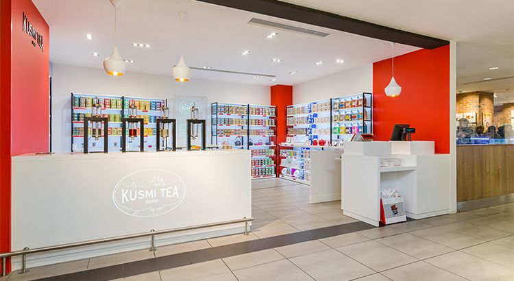 Kusmi Tea fait sa grande entrée aux Galeries Lafayette