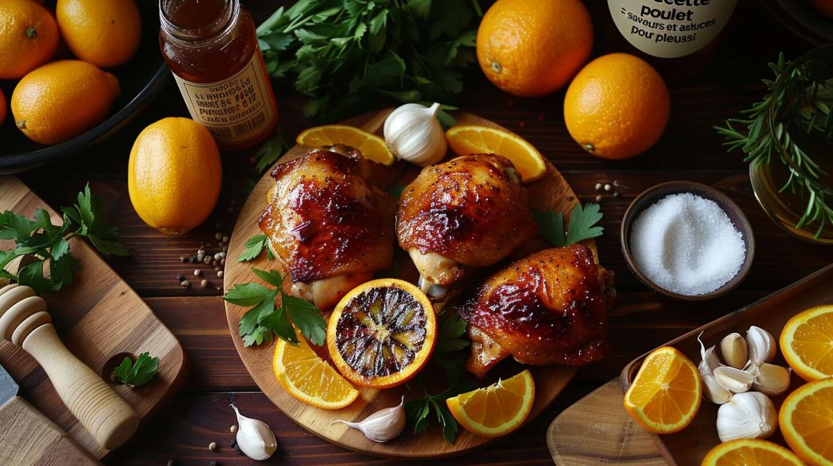 Découvrez la recette parfaite du poulet à l'orange pour émerveiller vos convives