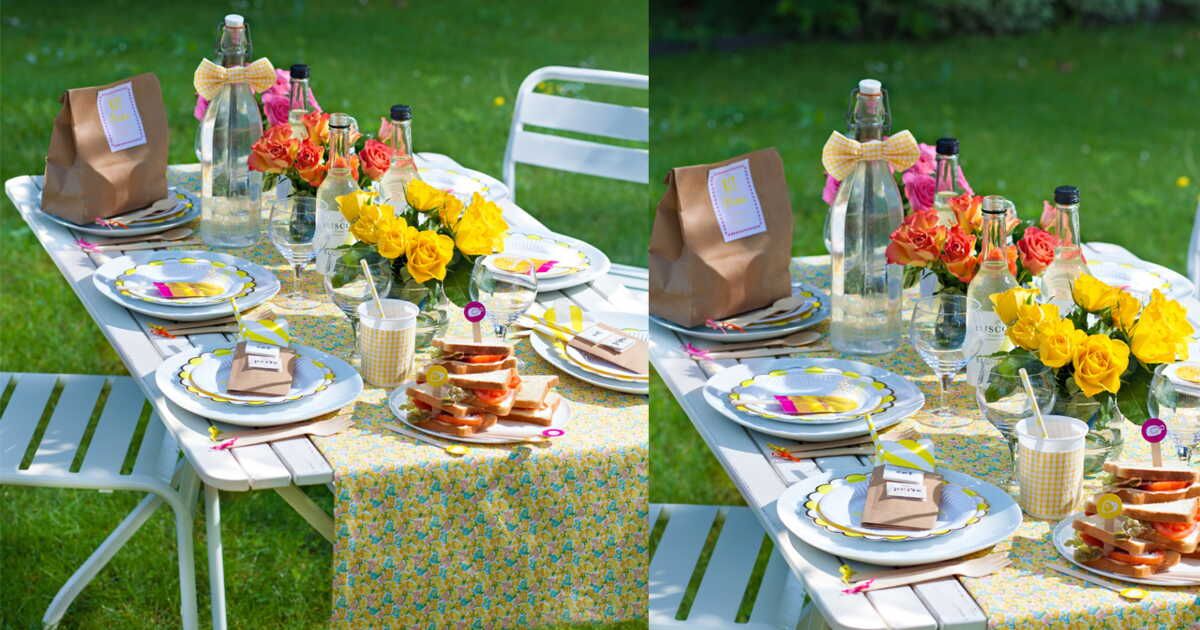 Un pique-nique chic : l'art de la décoration en plein air