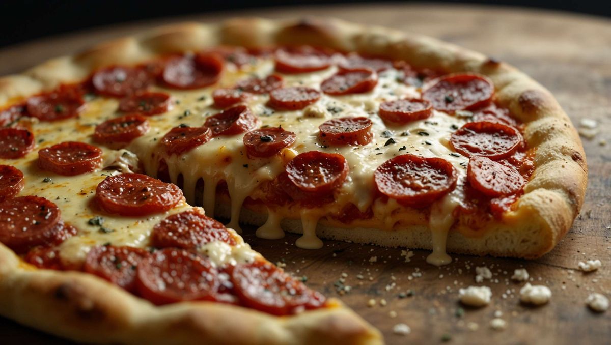 la pizza au pepperoni : une recette rapide et délicieuse à partager