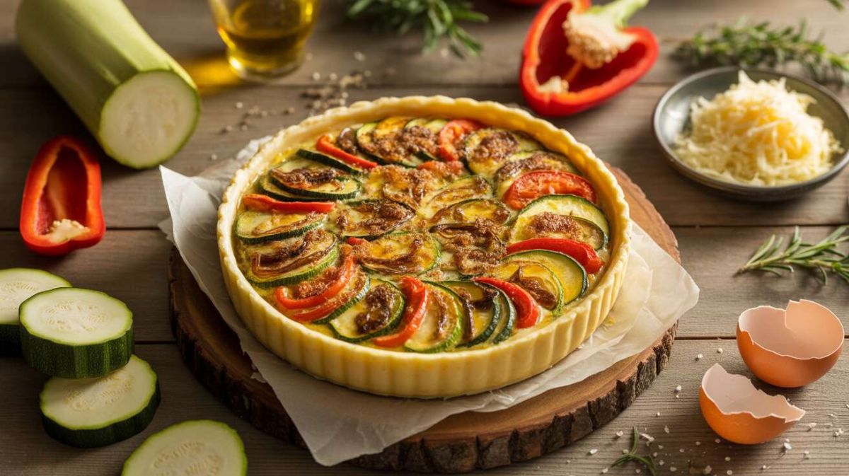 quiche aux légumes d'été : une recette légère et savoureuse pour vos repas