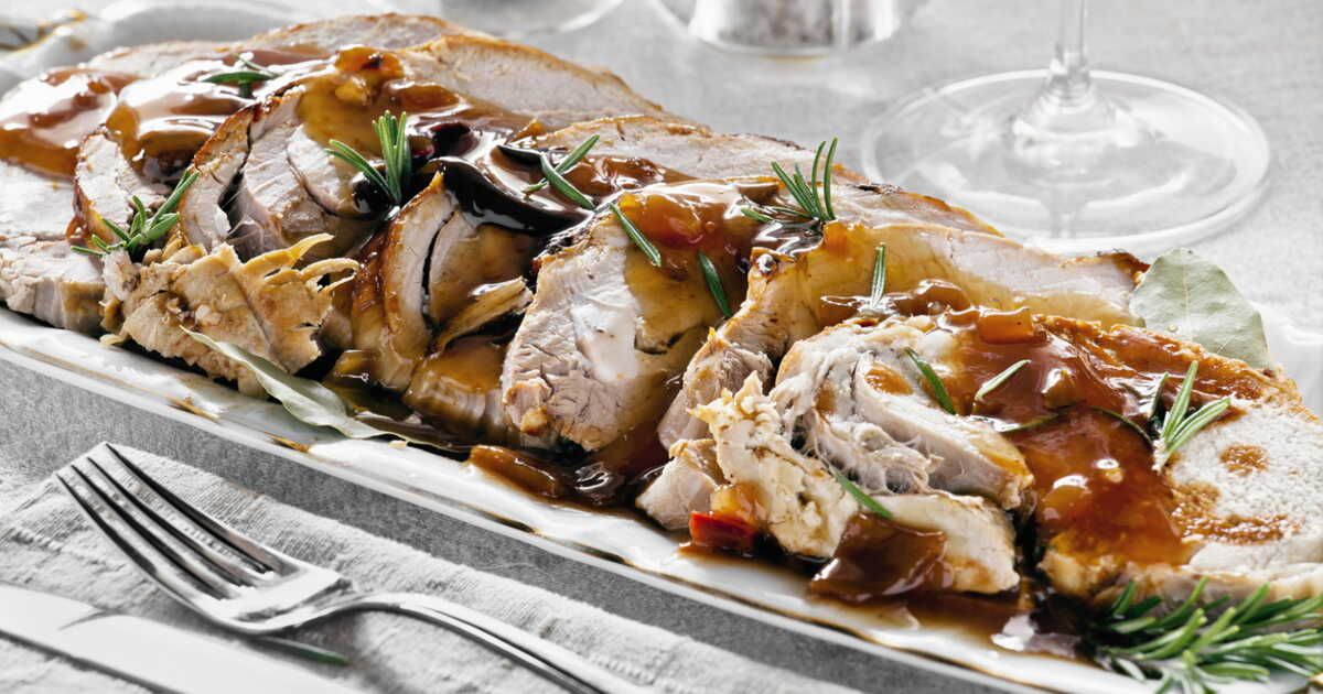 Régalez toute la famille avec une délicieuse rouelle de porc à la moutarde