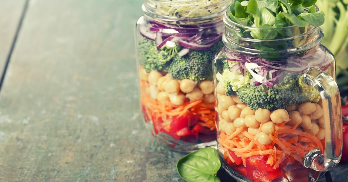 Découvrez la tendance gourmande des salades en bocal