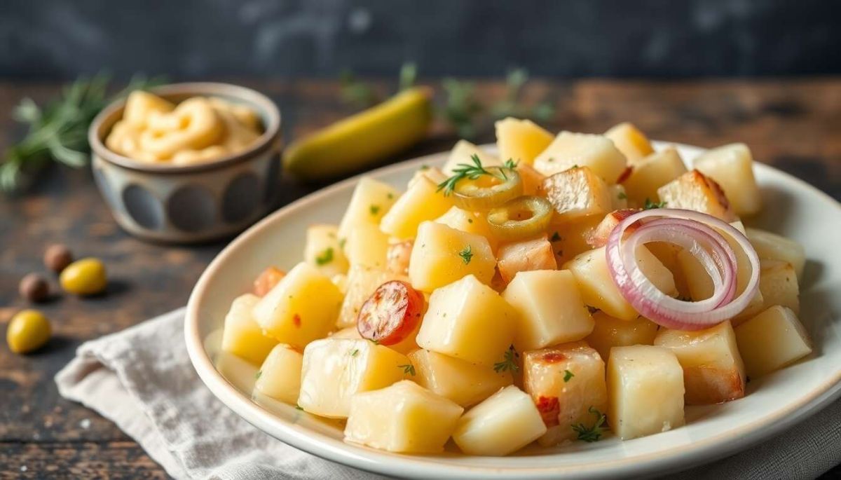 Salade de pommes de terre et cervelas : un délice du quotidien