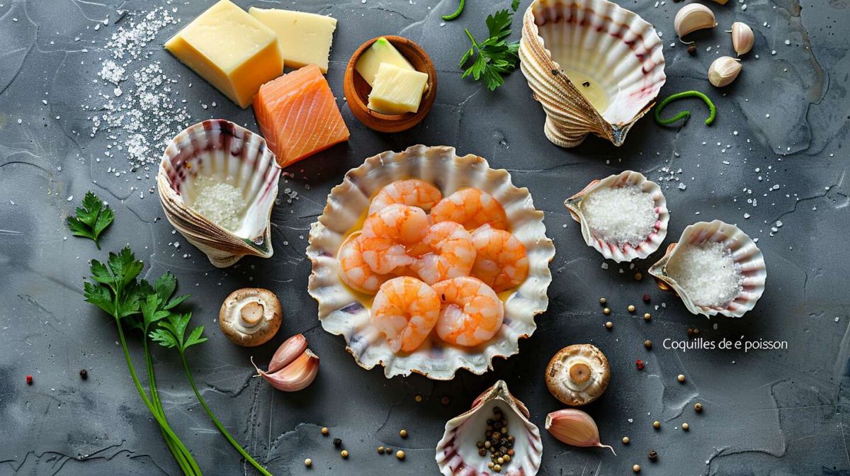 Coquilles de poisson : une recette marine à savourer chez soi
