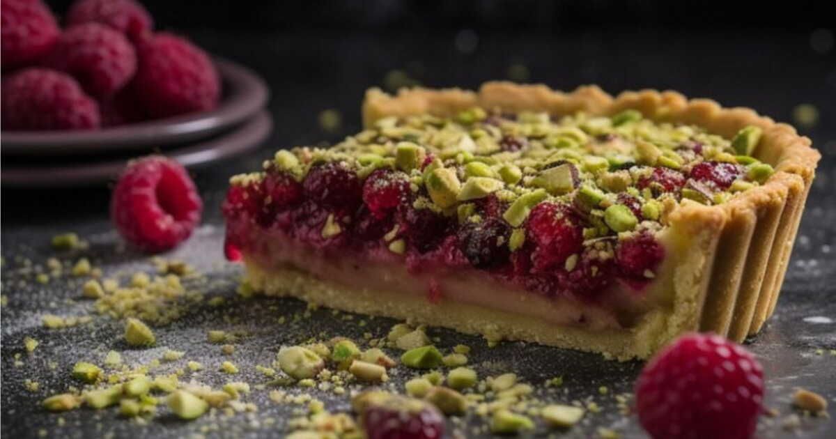 Découvrez la tarte pistache-framboise qui impressionne en un clin d'œil