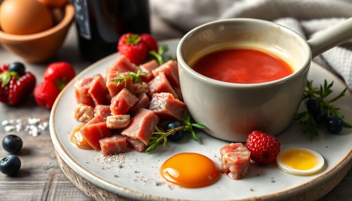 Découvrez la fondue de chevreuil au vin rouge : une recette riche en saveurs