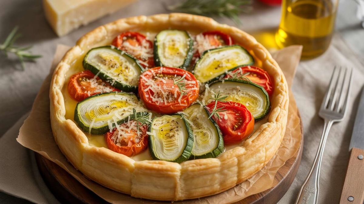 Une tarte aux légumes qui fera fondre votre famille tout l'été
