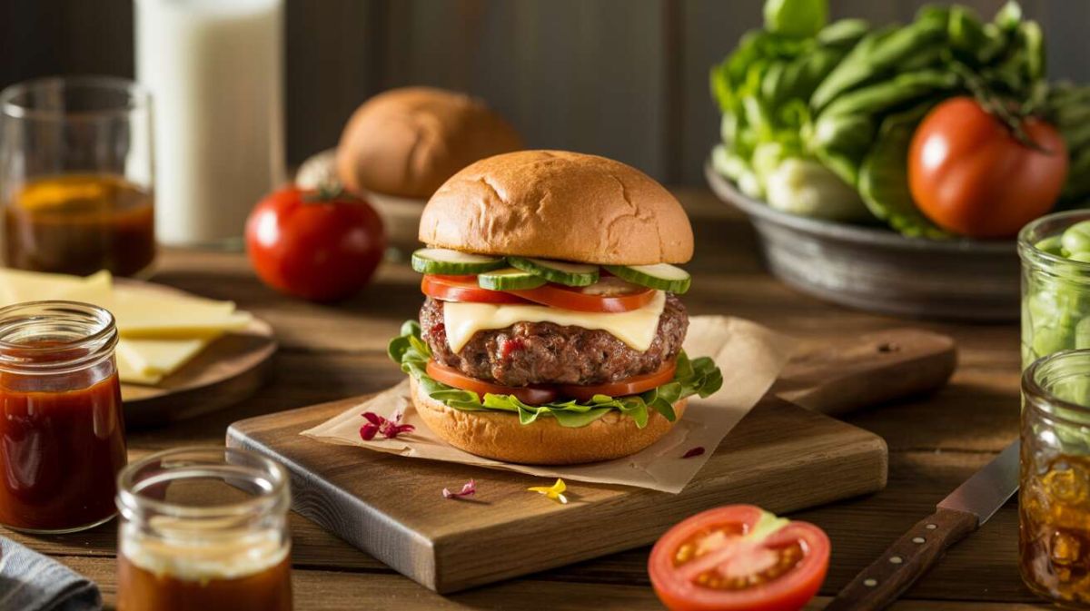 Les secrets d'un burger maison gourmet : pain, sauce et cuisson révélés