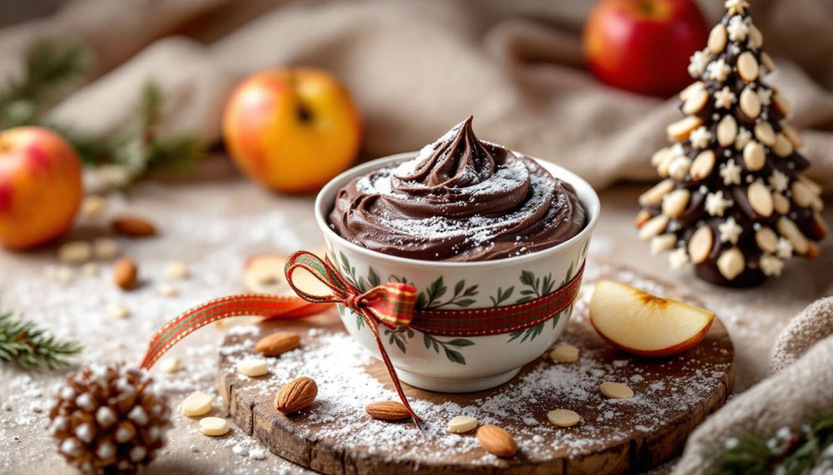 La douce magie du chocolat de Noël aux amandes