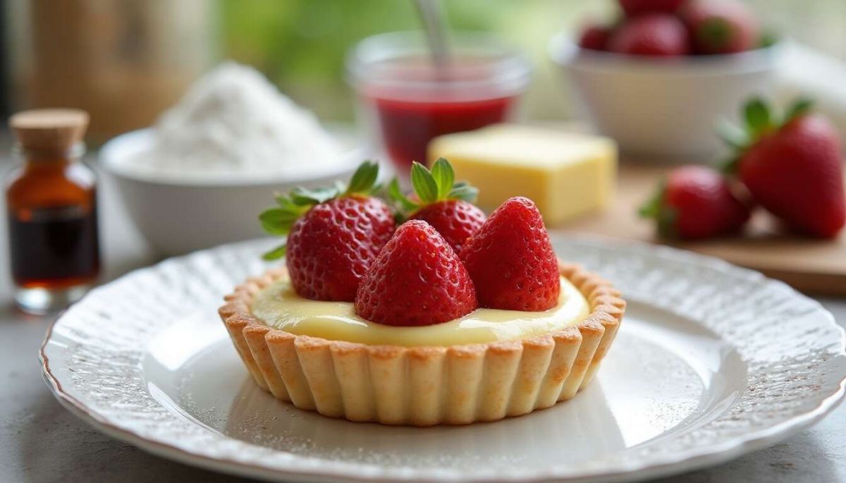 Des tartelettes de fraises pour régaler vos sens