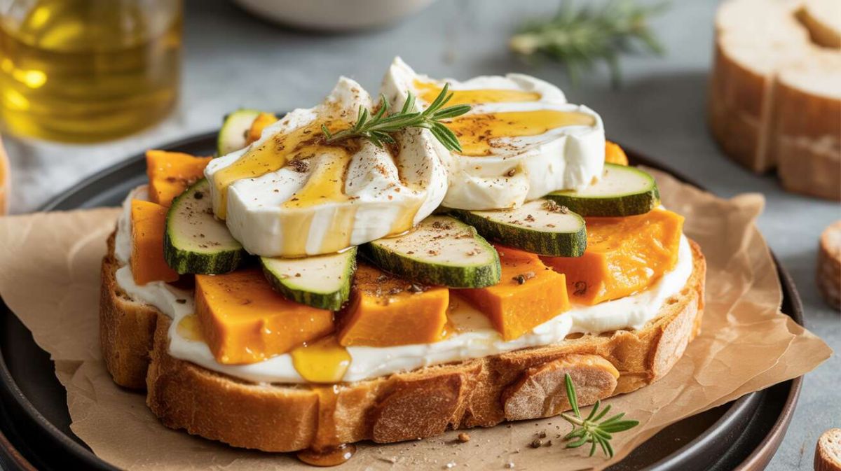 Une tartine automnale qui réchauffe le cœur