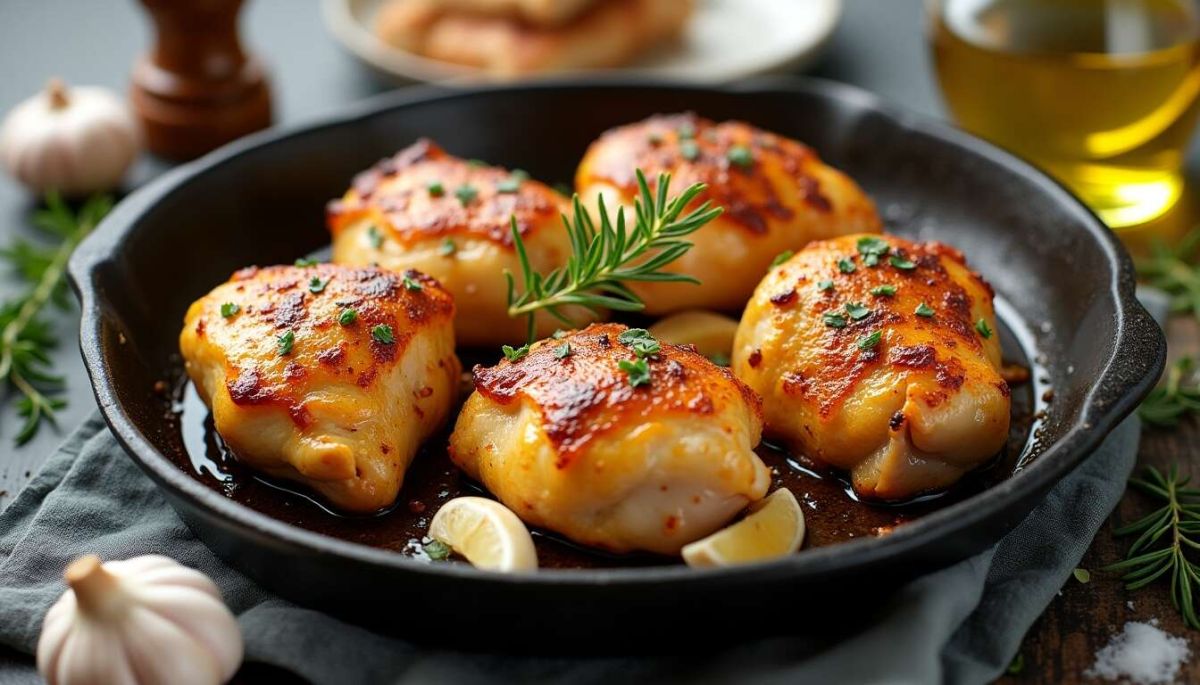 Rôtissage parfait des cuisses de poulet : astuces et saveurs irrésistibles