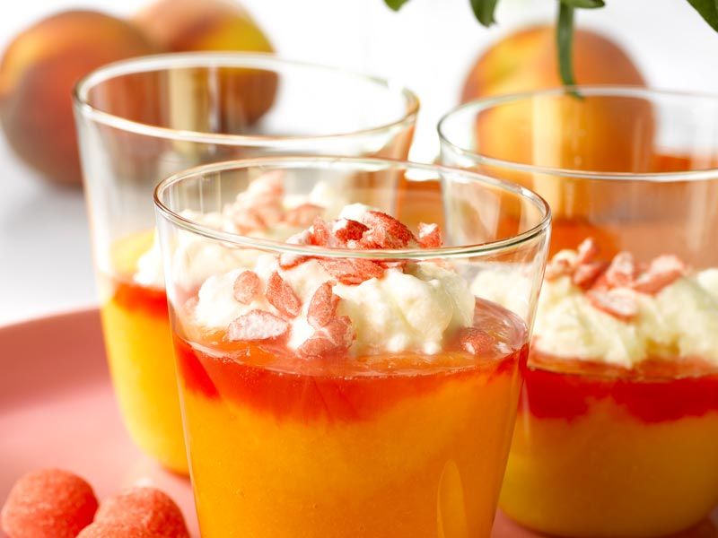 Des desserts d'été à base de pêches pour ravir vos papilles