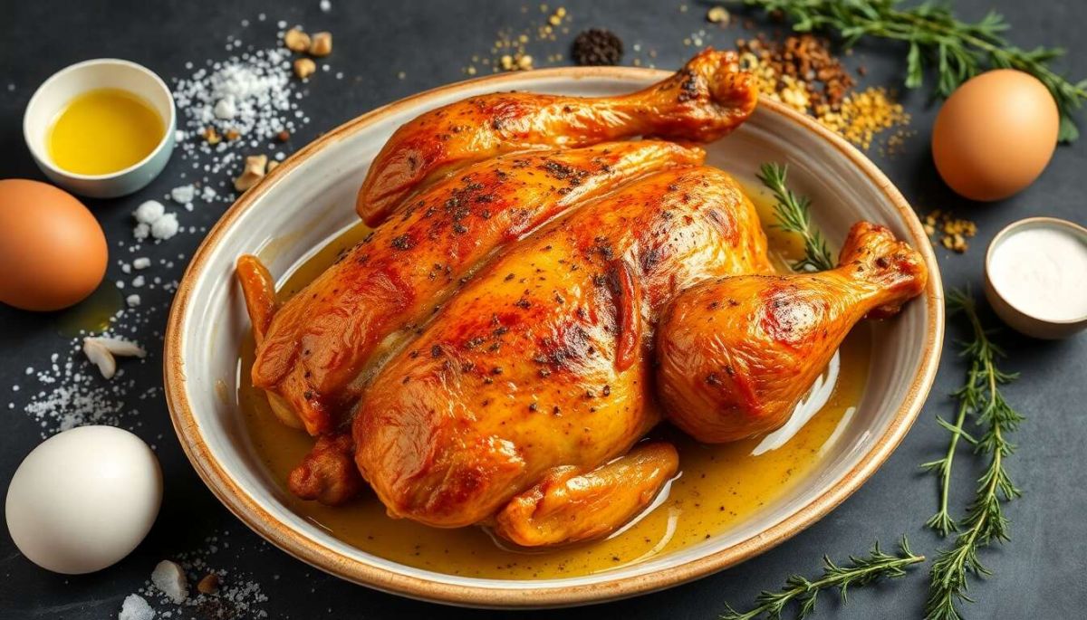 Un poulet rôti croustillant pour régaler vos proches