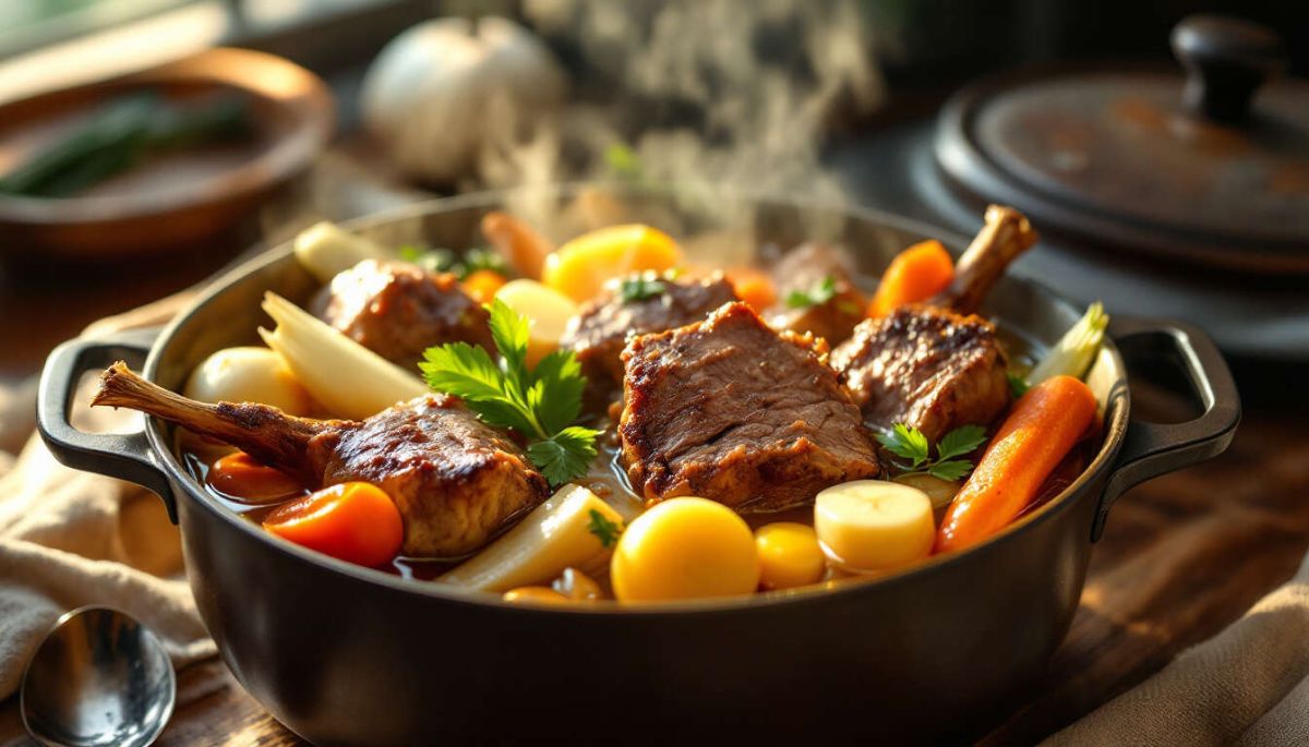 Revisitez le pot-au-feu : un classique incontournable de la cuisine française
