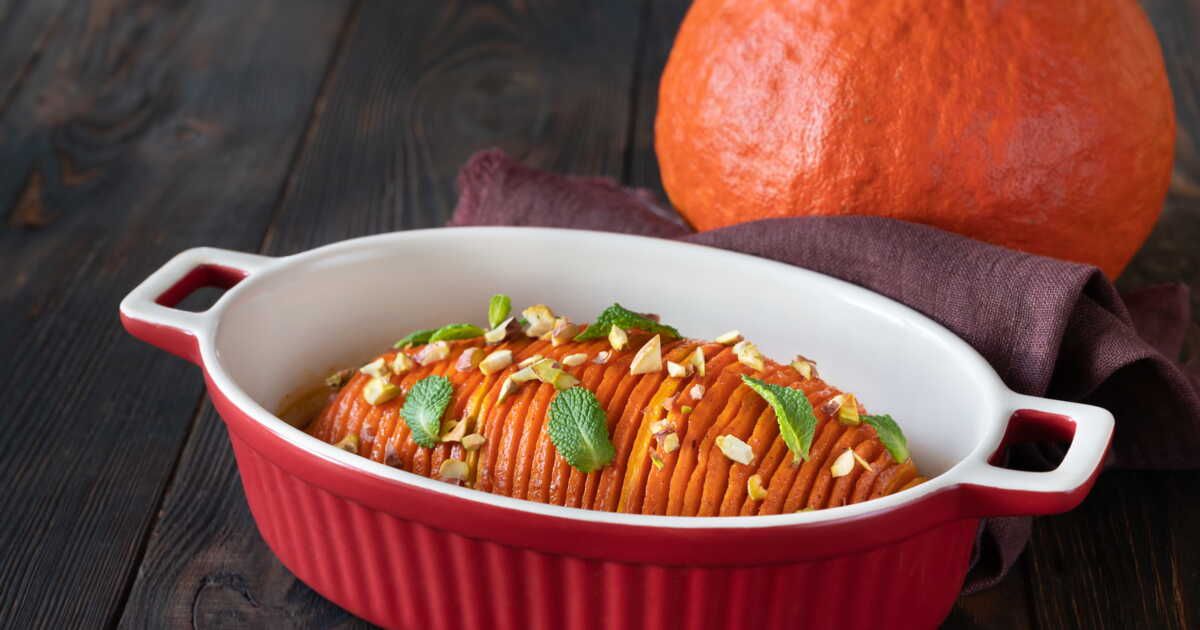 Butternut hasselback à la feta : une douceur réconfortante pour l'automne