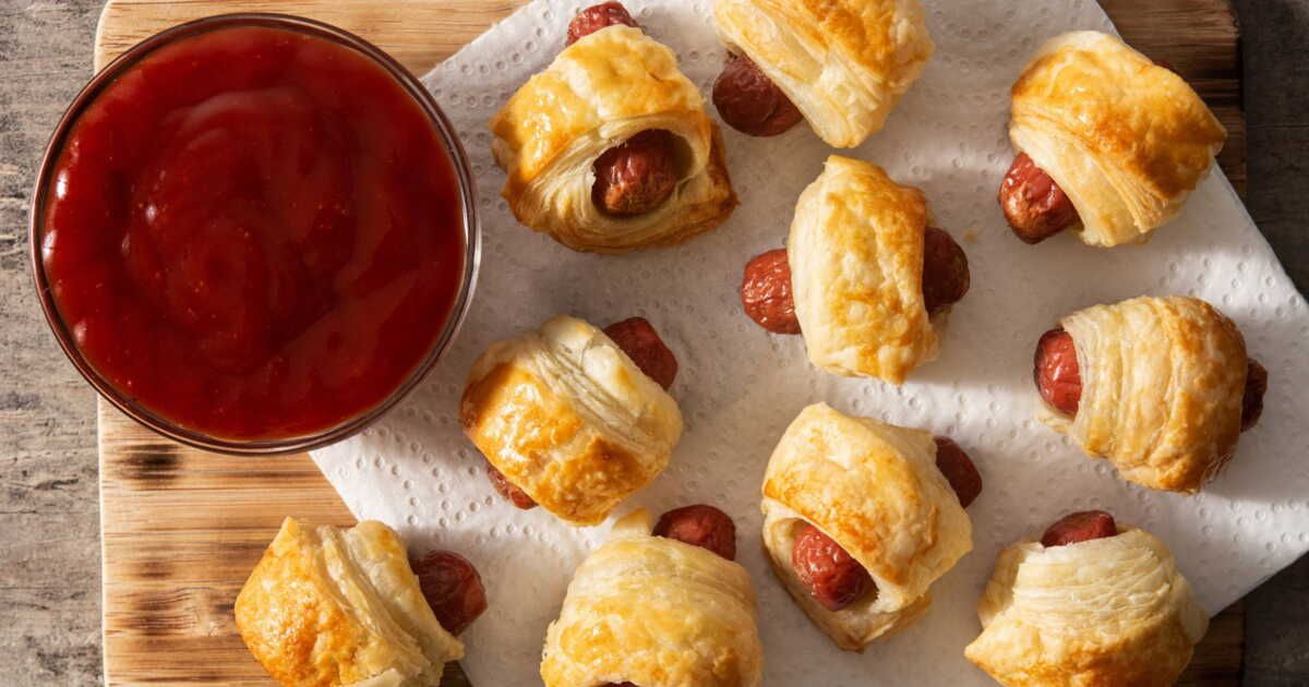 Un feuilleté à la saucisse qui ravira tous vos apéritifs