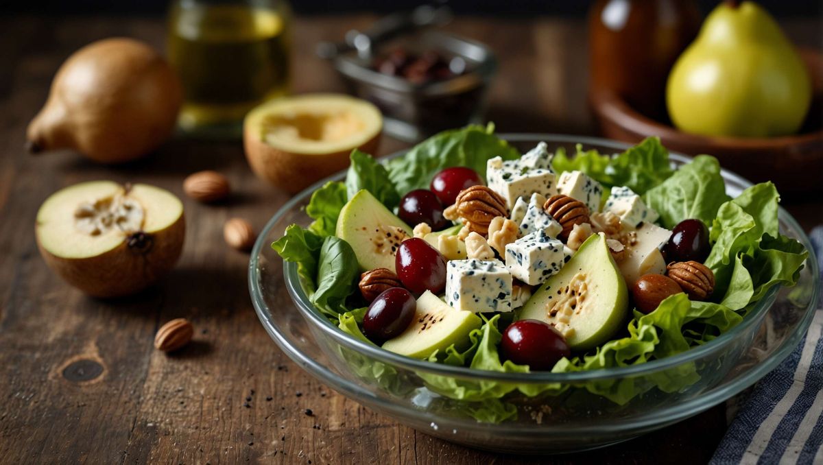 La salade aux poires et roquefort qui va sublimer vos repas