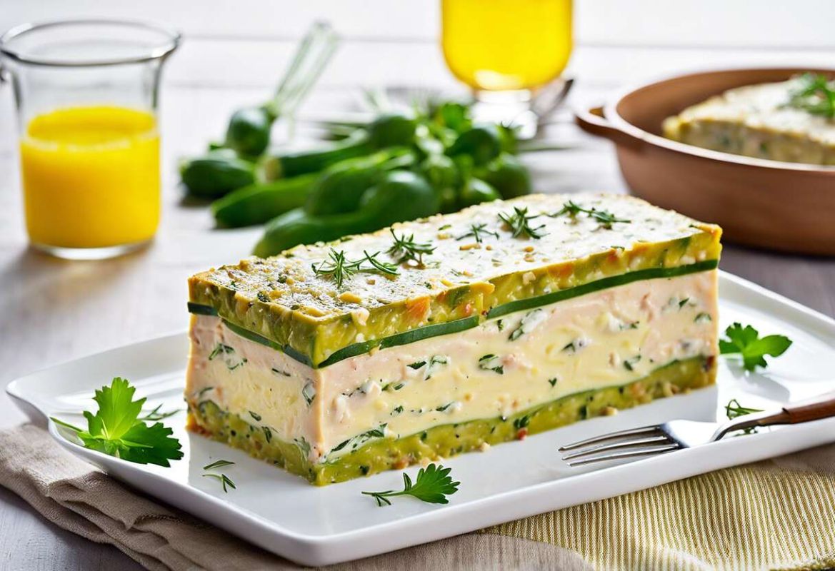 La terrine de courgettes au thon : une recette rapide et délicieuse au Thermomix