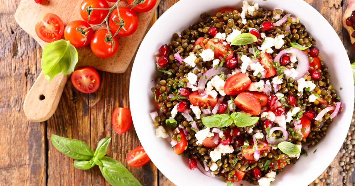 Une salade de lentilles qui va séduire toute la famille